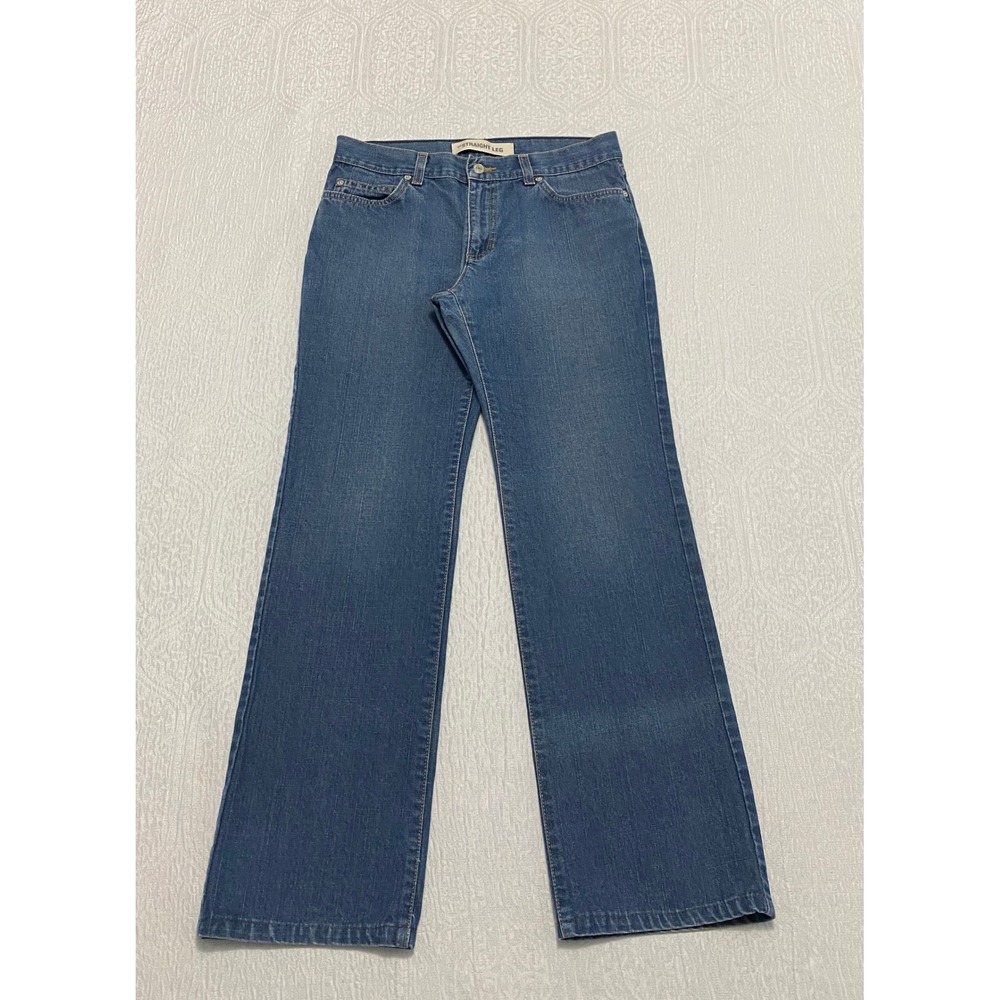 Vintage USA Gap Jeans Straight Women's Size‎ 10 R Blue Baumwolle